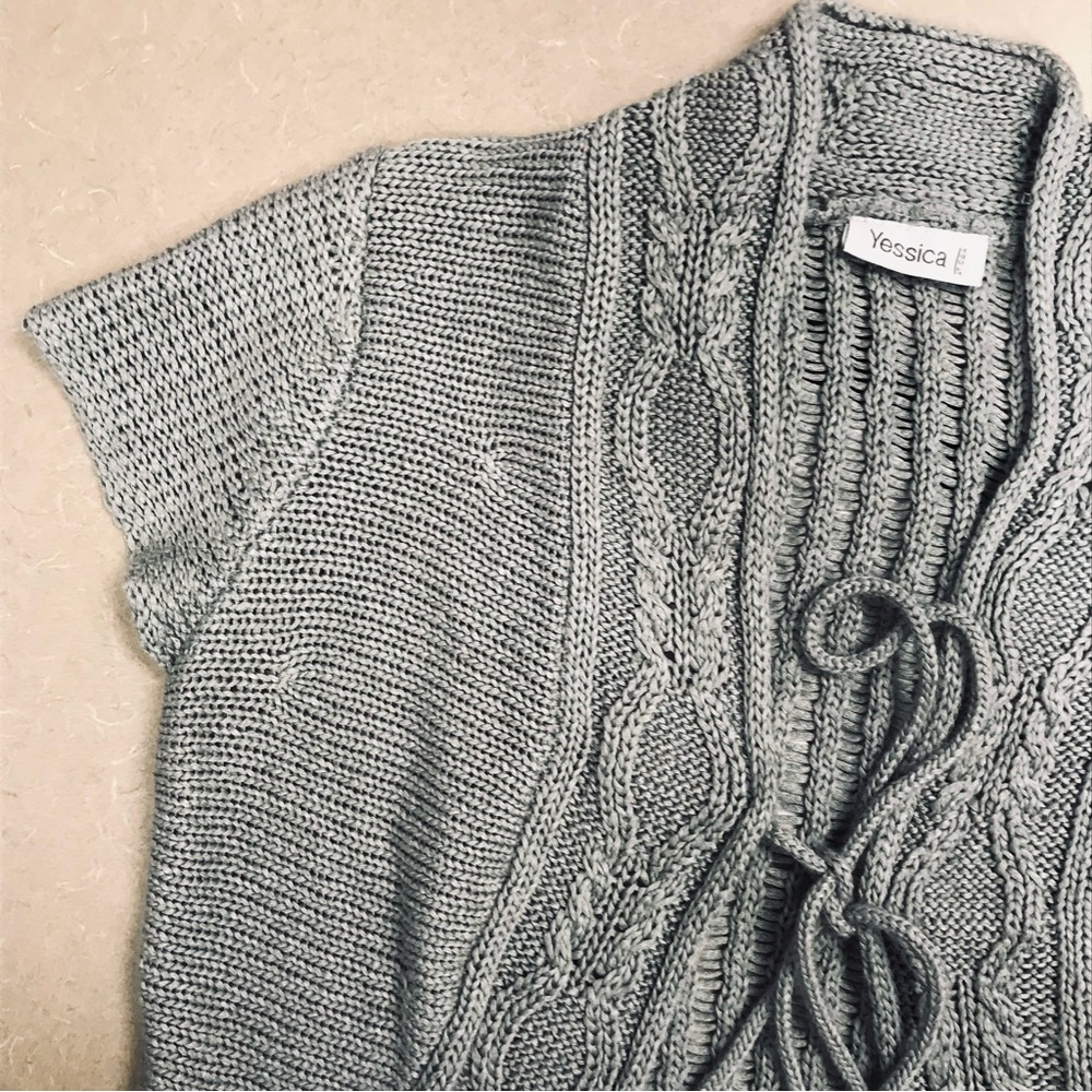 Yessica Open Front Cardigan
